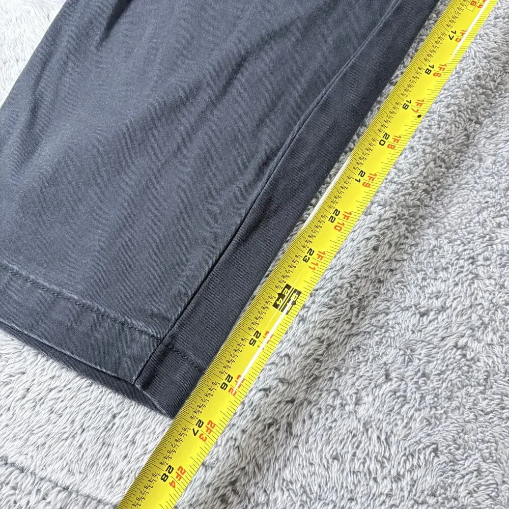 Levi's 2 Pair Chino Slacks Color Gray and Black‎ Sz 38x30 *FLAWS*